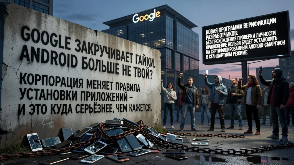 Google закручивает гайки. Android больше не твой?