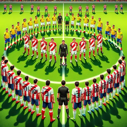 История Противостояний: Сравнение Составов Сборных Перу и Бразилии